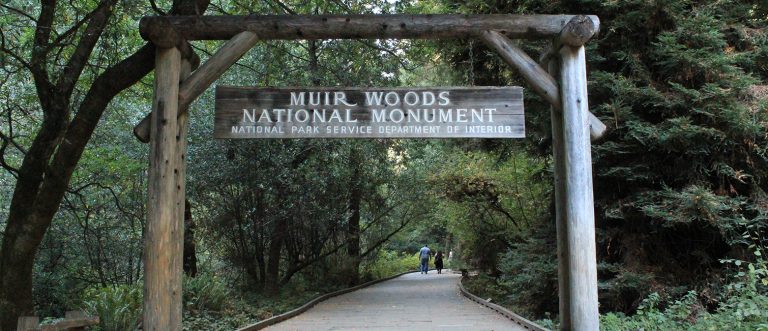 Muir Woods National Monument Entrance